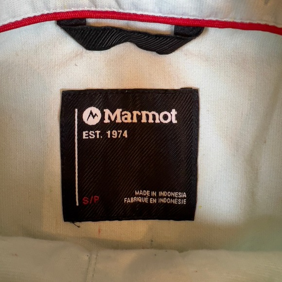 Marmot Mens‎ Button Up Shirt Long Sleeve Pocket Light Green Casual Size Small - Picture 6 of 7